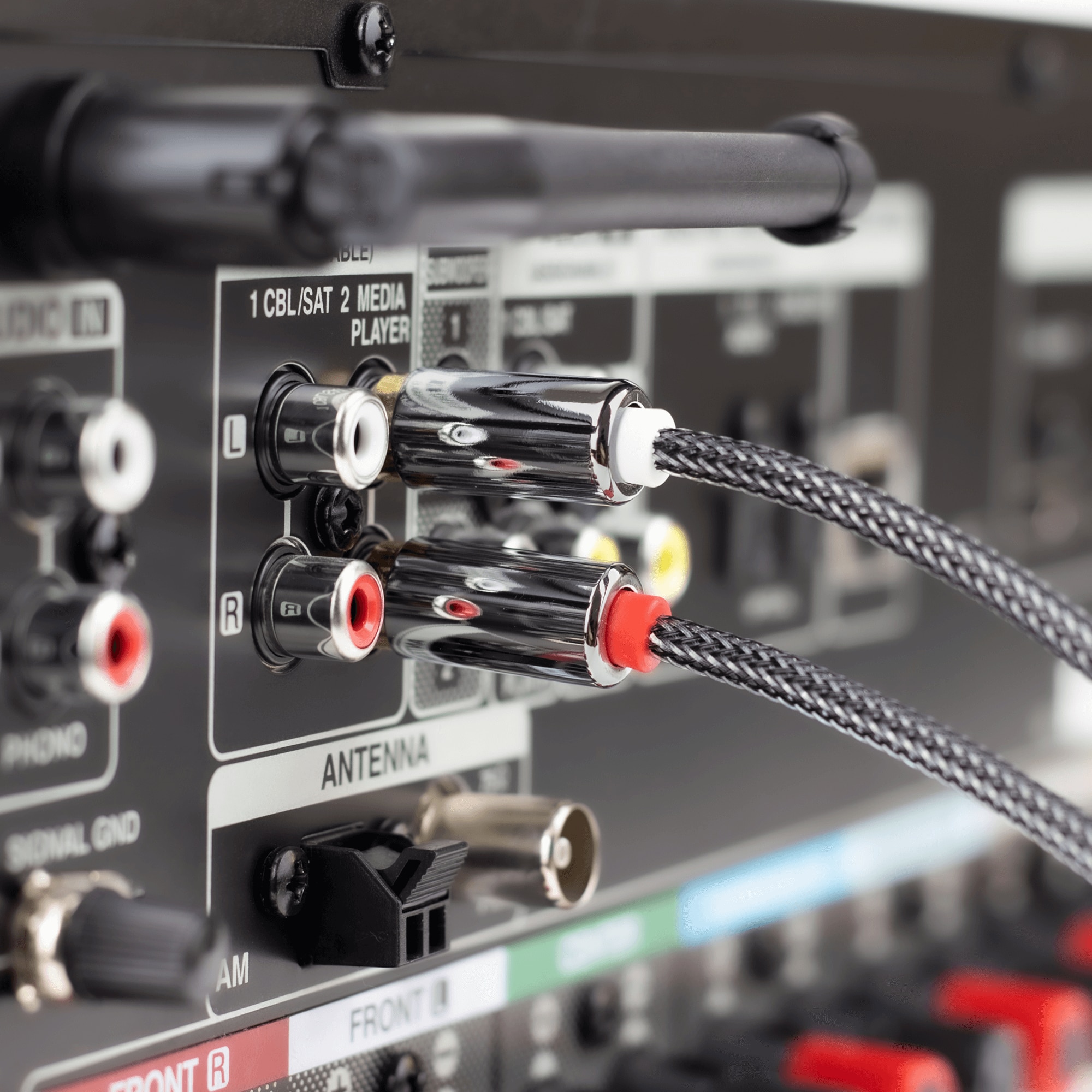 Audiokábel 2 RCA dugó – 2 RCA dugó 1M Reagle Cinch PRO HQ Audio sztereó ...