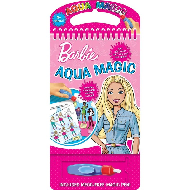 Aqua Magic Barbie, Alligator, vízfestőkönyv