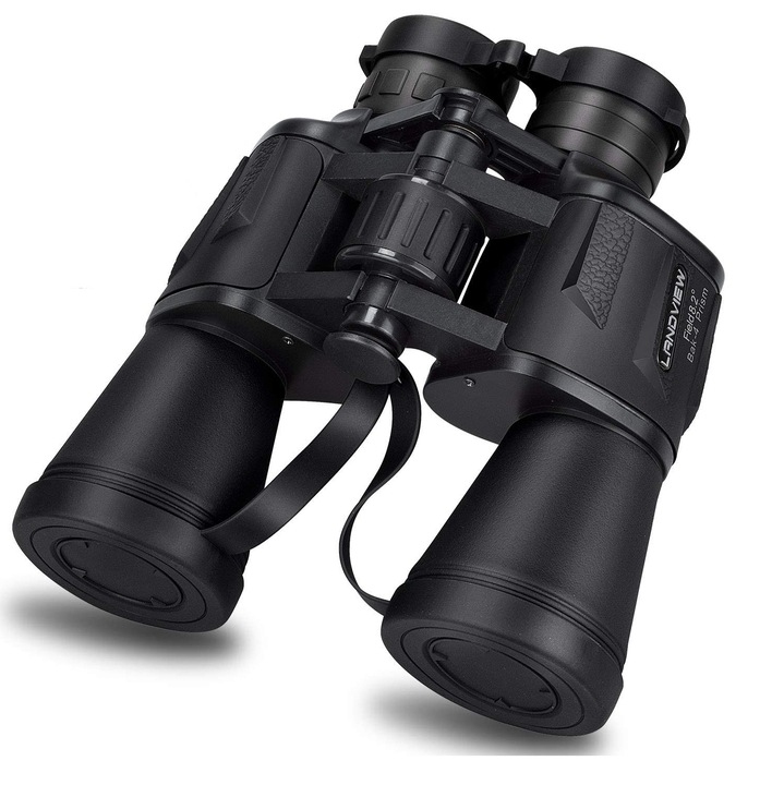 Binoclu Landview Field, 8.2, 20X50, 56m/1000m, cauciucat, negru