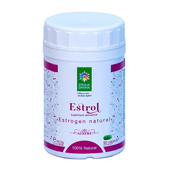 Estrol - Estrogen natural, 90CPS, Steaua Divina