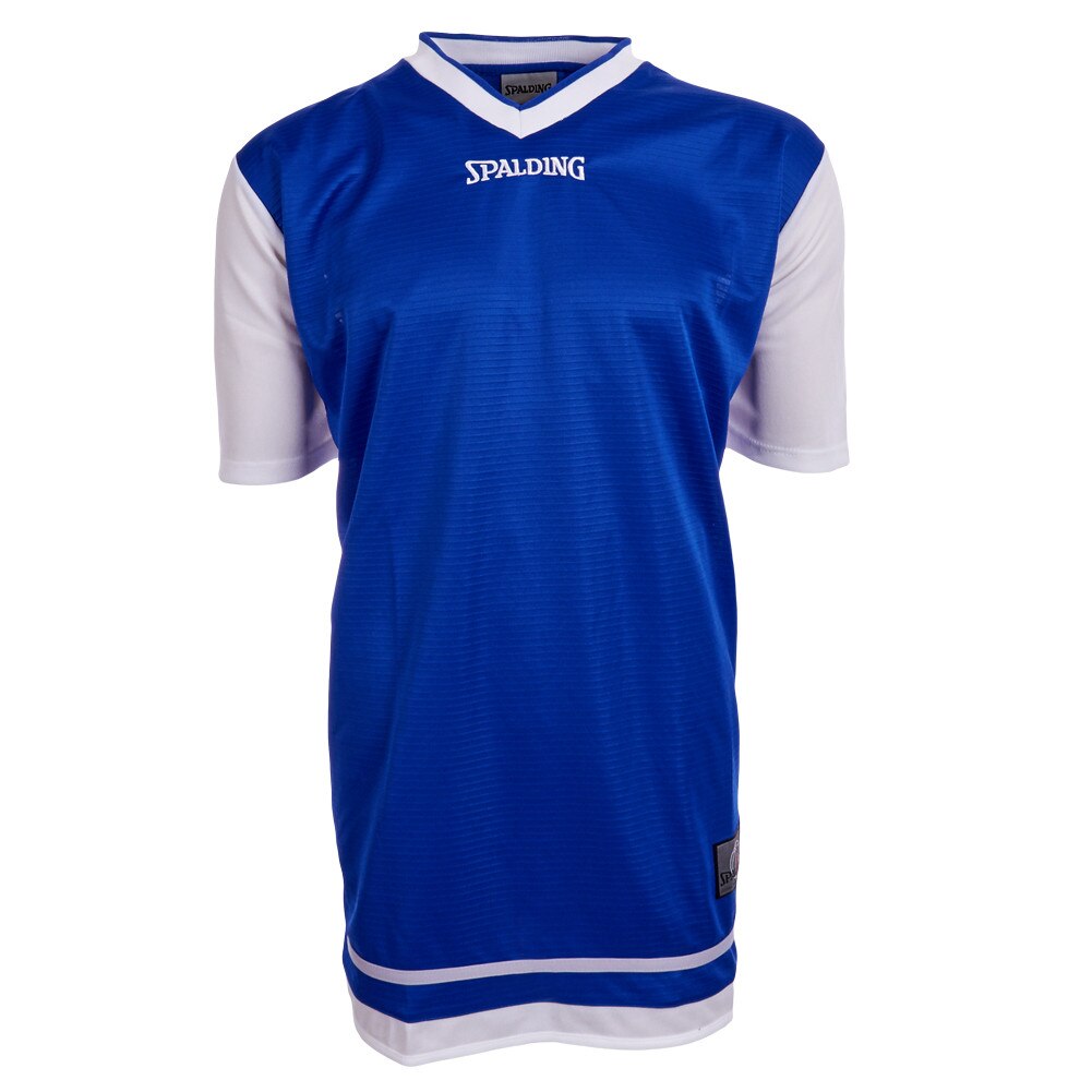 Tricou Spalding pentru barbati, Royal/White, XXL