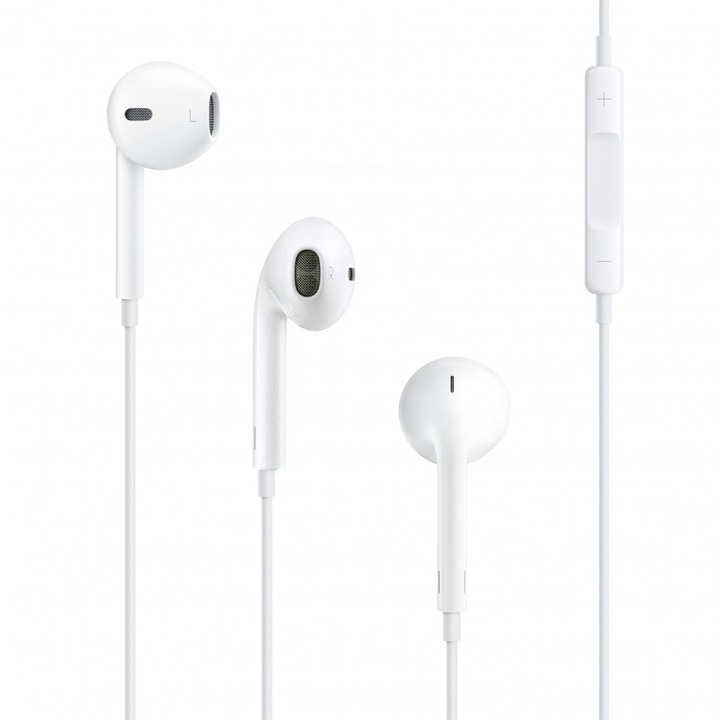 Casti in-ear Tellur Urban Series; microfon, buton multitask pe fir, jack 3.5mm, lungime cablu 1.2m ; 16Ohm ;20-20000hz;White