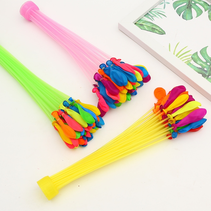 Set 111 baloane cu apa, Multicolor