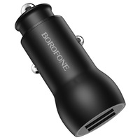 Incarcator Auto Borofone, BZ9, 3.1 A, 2 X USB, Negru