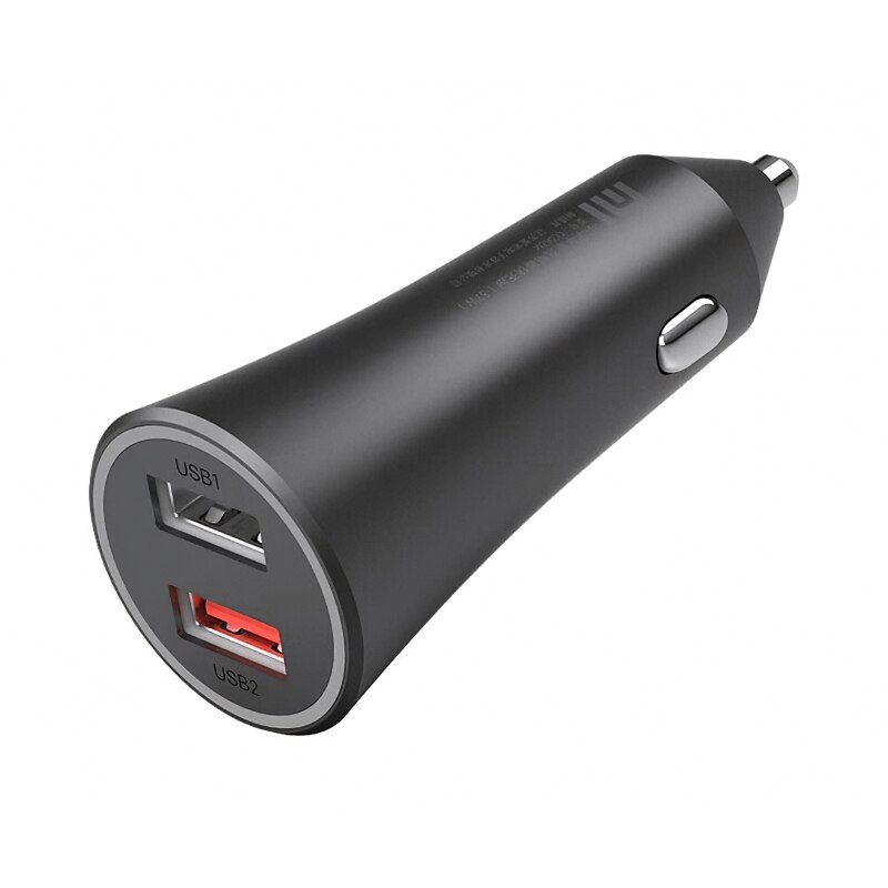 Incarcator Auto Xiaomi, GDS4147GL, Quick Charge, 37W, 2 X USB, Negru