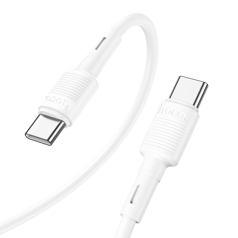 Кабел за данни и зареждане HOCO, X83 Victory, USB Type-C към USB Type-C ...