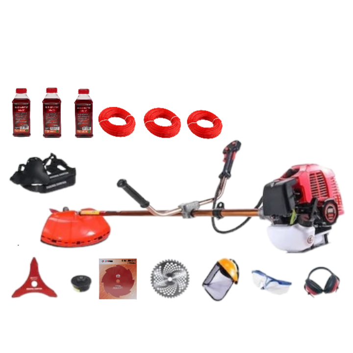 Alfa 7 csillagos 7000 fűnyírókészlet, 12 tartozék, 7 LE SuperPower, 2 ütemű 12 000 ford./perc eCASIO