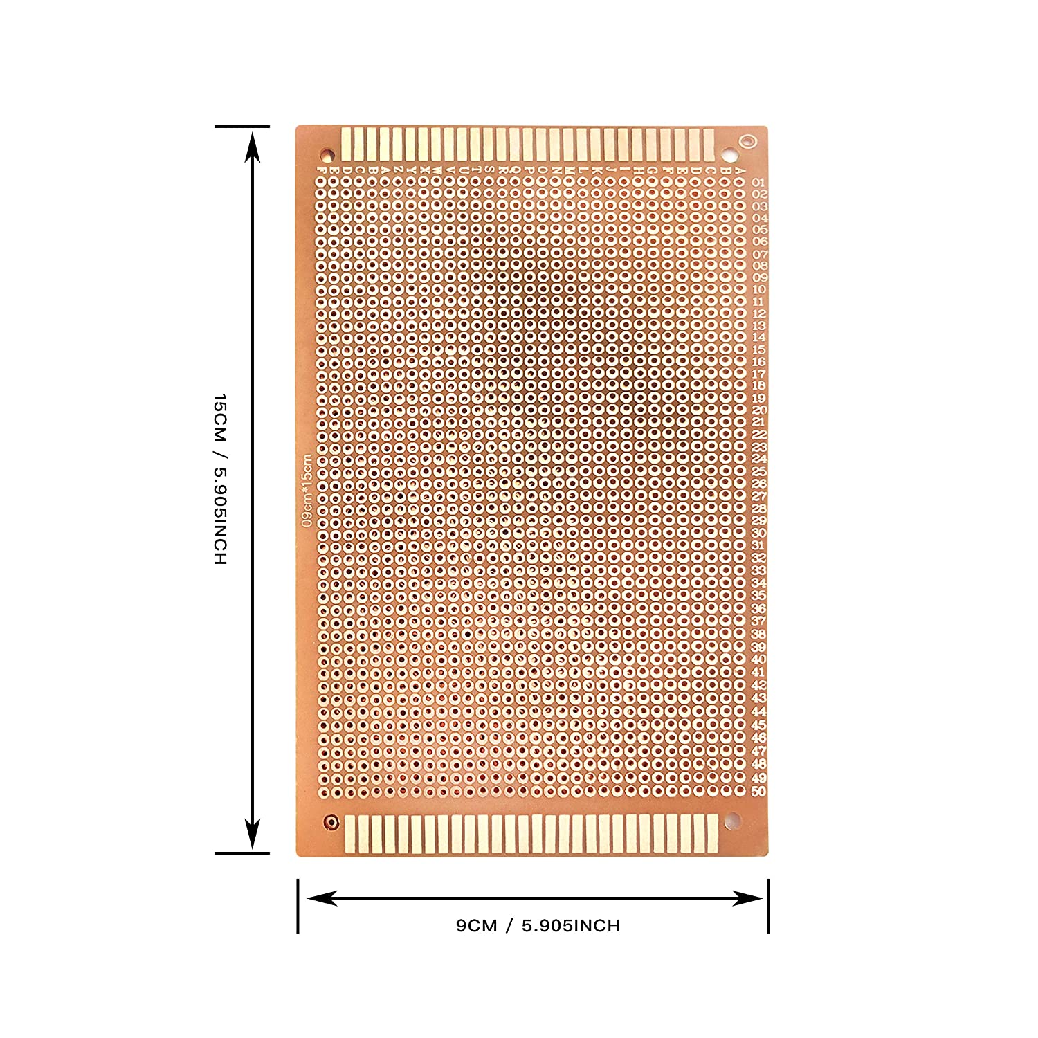 Set 10xplaca PCB, Universal, 15x9cm, Auriu - eMAG.ro