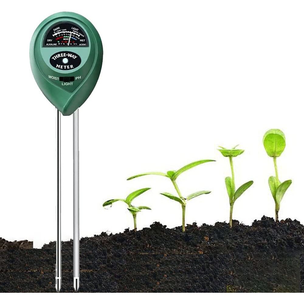 Silverline Garden 3 In 1 Solar Soil PH Moisture Light Tester 361447 | Sealants And Tools Direct - Foto 3