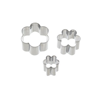 Set 3 forme cutter din otel, pentru martipan - Kitchen Craft Set 3 forme cutter din otel, pentru martipan - Kitchen Craft