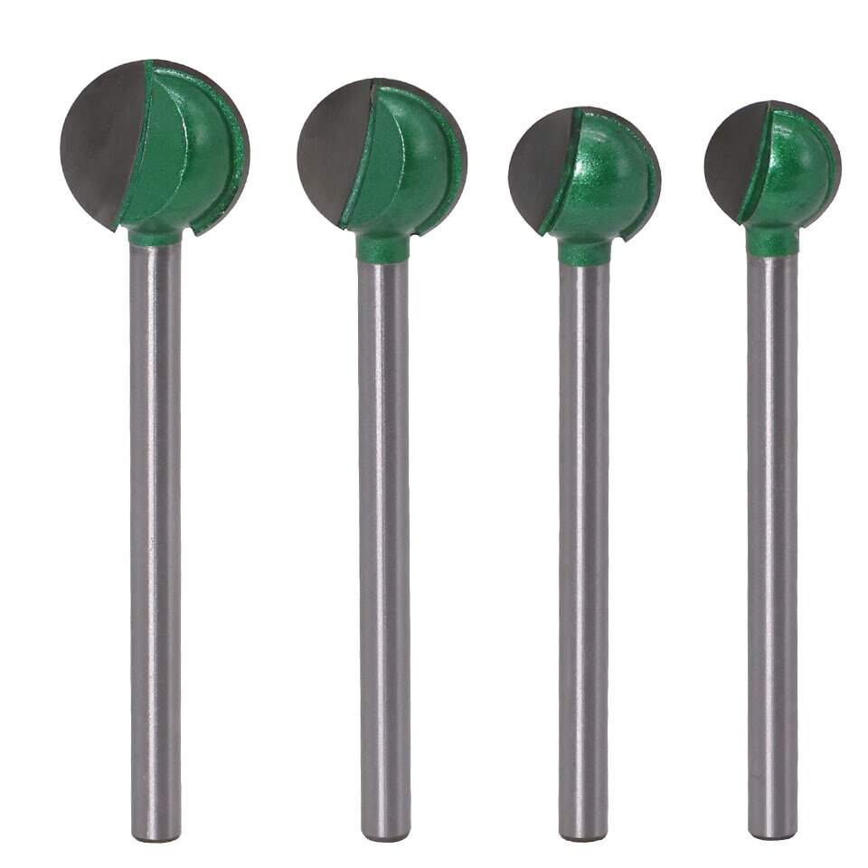 Set 4 Freze, Carbura, 6 Mm, Verde - EMAG.ro