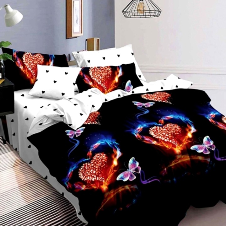 Set complet lenjerie de pat Finet, pilota si 2 perne, pentru pat dublu, multicolor, Ralex Pucioasa, 220x240cm, LDP-SC-FIN-100309