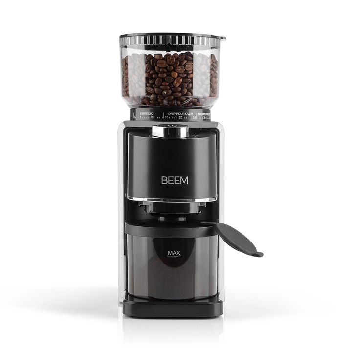 Rasnita de cafea Grind-Perfect, Beem, 150W, 250g, Negru