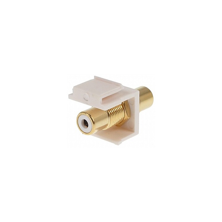 Moduláris csatoló RCA Keystone FX-C1 fehér