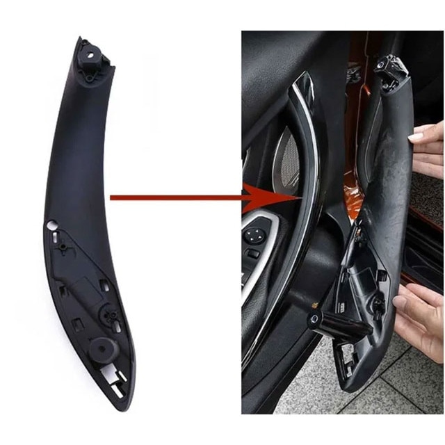 Maniglia Interna Per BMW Serie 3 F30/F80 (2013-2018) - Lato Anteriore Destro Nero - Ricambio ABS - Foto 9
