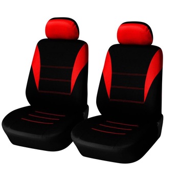 Set huse Scaune Auto Universale Fata Flexzon 1+1,Negru/ Rosu Set huse Scaune Auto Universale Fata Flexzon 1+1,Negru/ Rosu