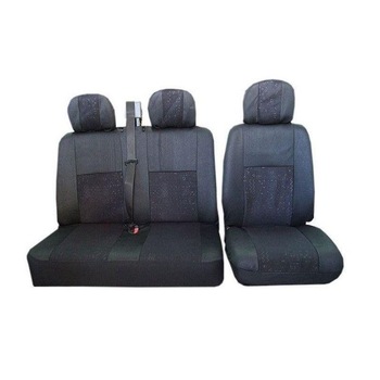Set huse scaune auto fata universale Flexzon, negru, 2+1 Set huse scaune auto fata universale Flexzon, negru, 2+1