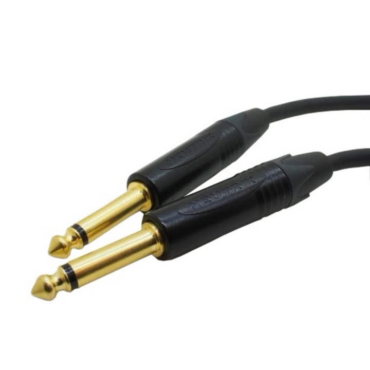 Cablu de Instrument Klotz AC104SW - Neutrik Jack Aurit 6,3 mm 4m