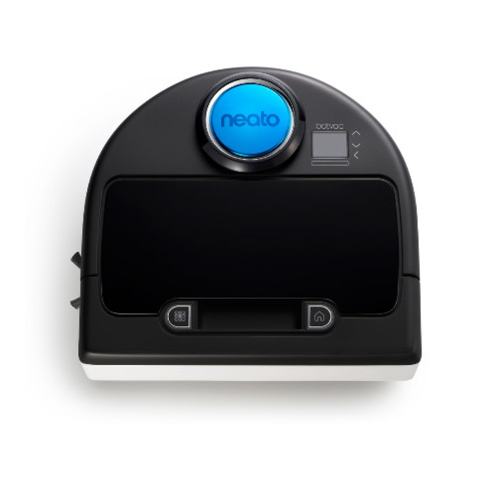Робот-прахосмукачка Neato Botvac D85 прахосмукачка робот, Лазерна технология, смукателна система High Performance System III, Сензор за разпознаване на стъпала, Хепа филтър, Седмичен график, Черен/бял