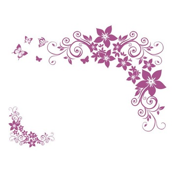 Colturi Florale 03 Mov - Sticker Decorativ 100x80cm Colturi Florale 03 Mov - Sticker Decorativ 100x80cm