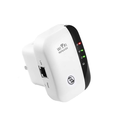 Range extender WI-FI, Darklove, 2.4G, 300Mbps, Port LAN, Suporta 2 moduri, Plug and Play, Usor de configurat si de utilizat, Compatibilitate larga, 8x5.3x5.1cm, Alb/Negru