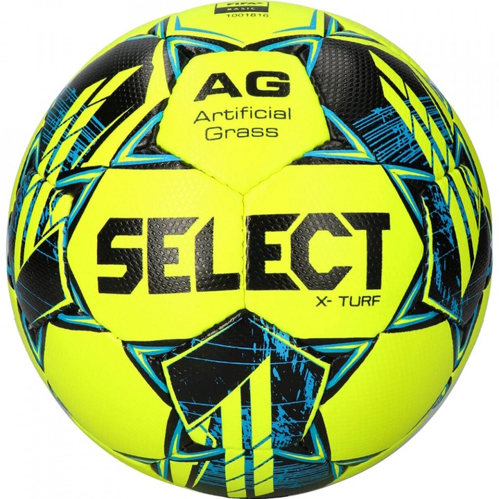 Minge fotbal Select X-Turf V23, galben, 5