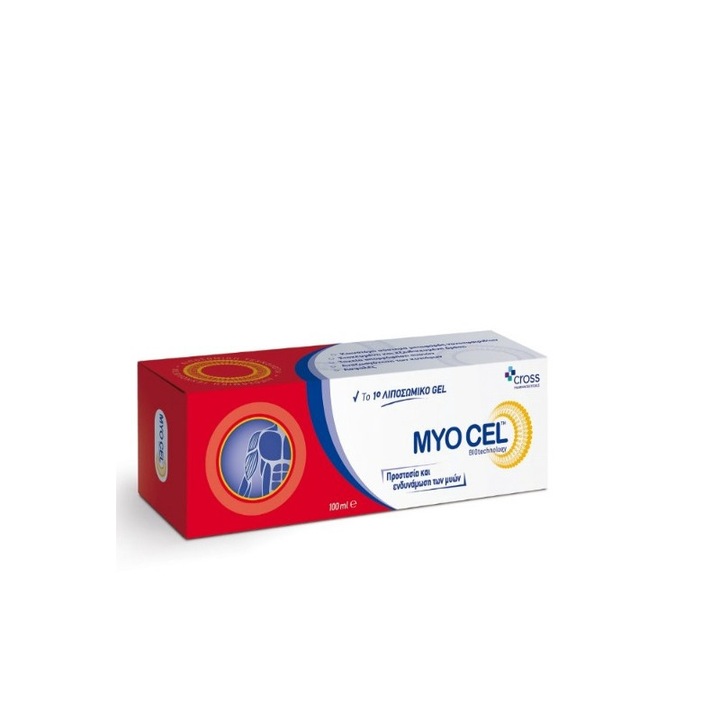 Gel pentru boli musculare si tendinoase, Cross Pharma Myo Cel, 100 ml