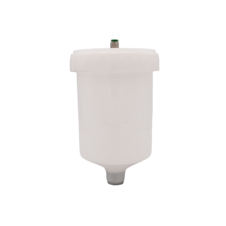 Set cupa plastic cu presurizare pentru pistol de vopsit Val Spray Prona, pentru modelul 827, 600 ml