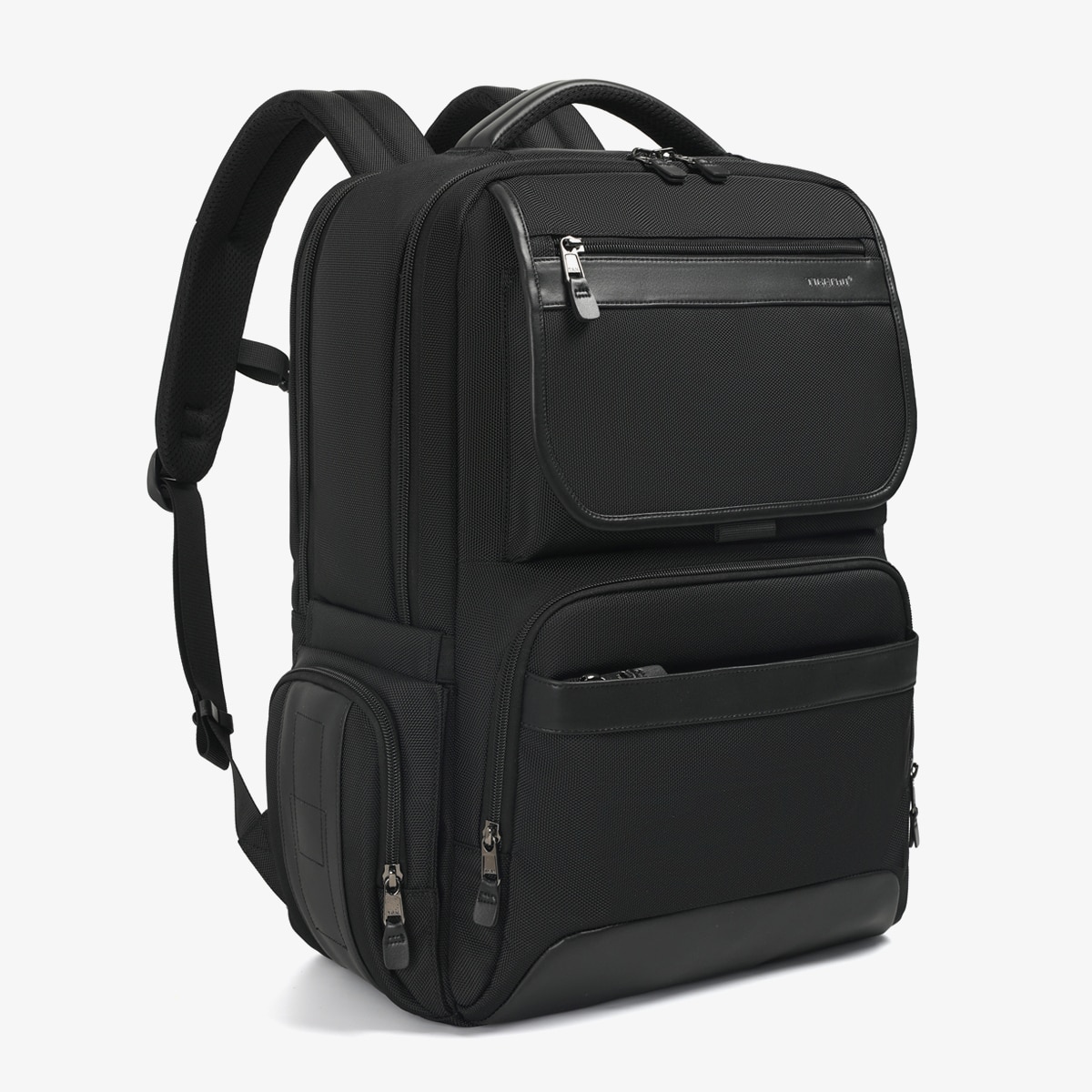 Rucsac laptop 17", smart business pentru calatorii, Tigernu, 32x20x47 cm, Negru