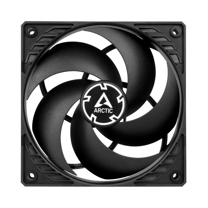 Вентилатор за компютър Arctic P12 Silent Black ACFAN00130A, 120x120x25mm, 1050RPM, 3-pin
