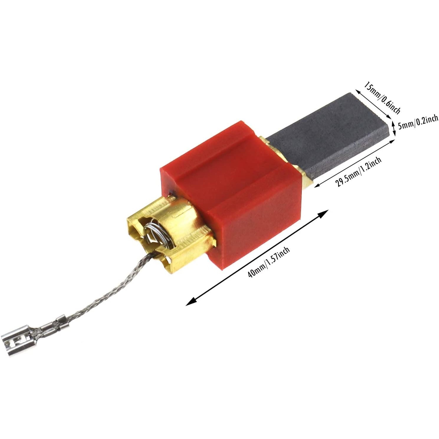 Kohlebürsten 2er Set Für Miele Waschmaschinen W700 / W800 / W900 Serie