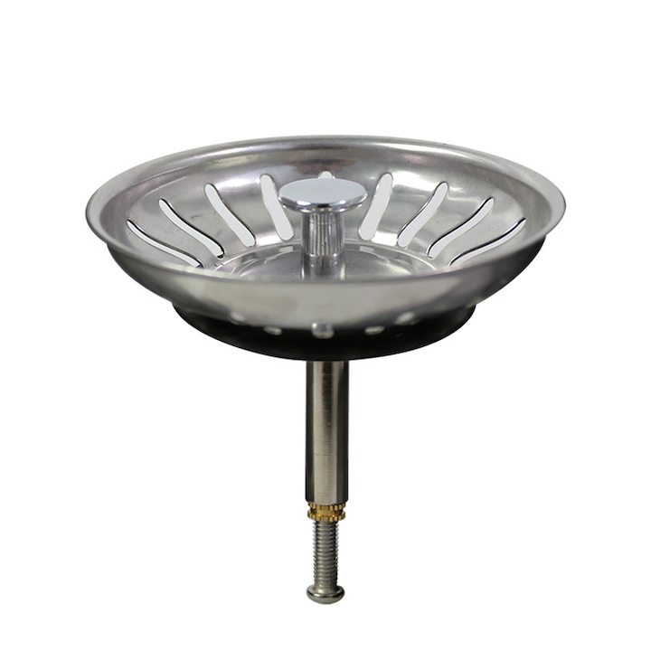 Sita chiuveta de bucatarie, Inox, 80mm, Argintiu