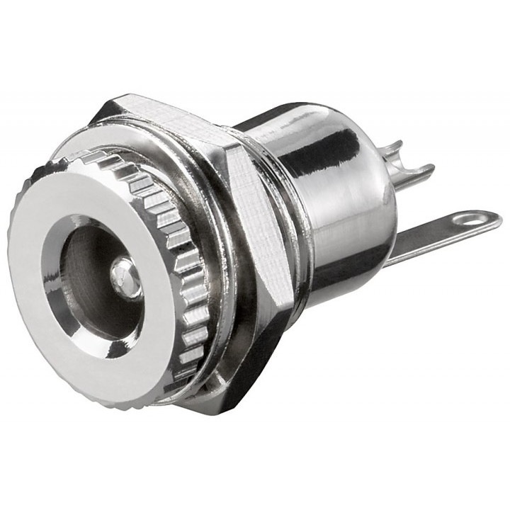 Conector DC 2.5mm montare pe panou