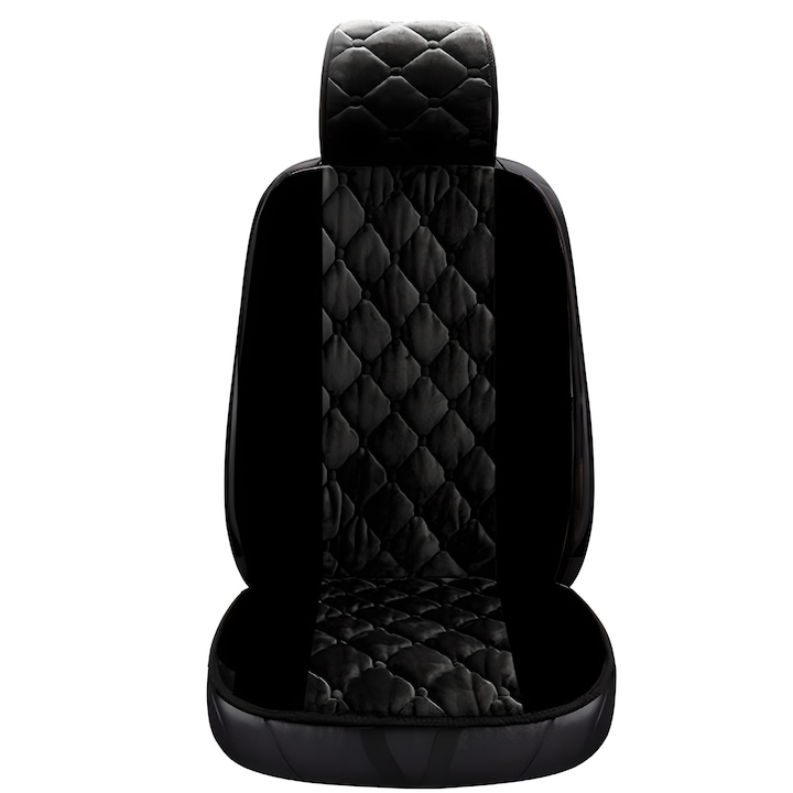 Универсален капитониран защитен калъф за седалка за кола, възглавница за седалка с масаж, изработена от гъба, може да се пере, черен цвят, лесен за инсталиране