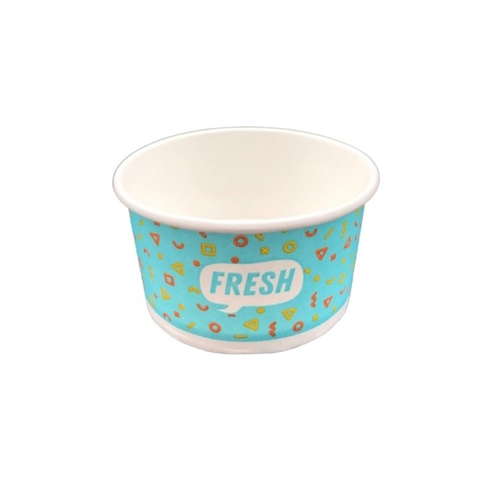 Cupe inghetata, carton, fresh tasty, 70ml, 70buc, Practic Online