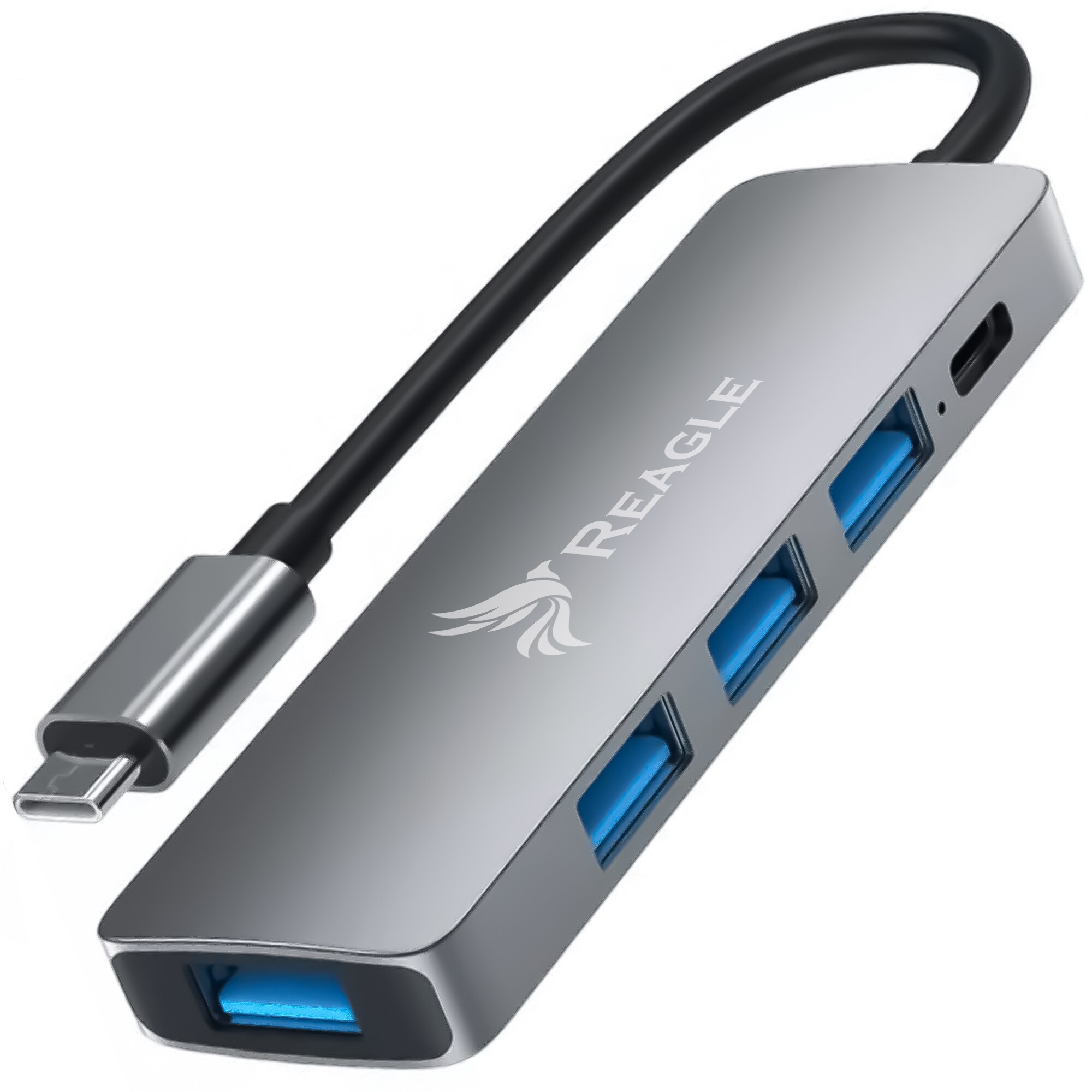 ХЪБ 4 в 1 USB тип C 100W PD Reagle адаптер Multiport USB C, USB-C 3.1 ...