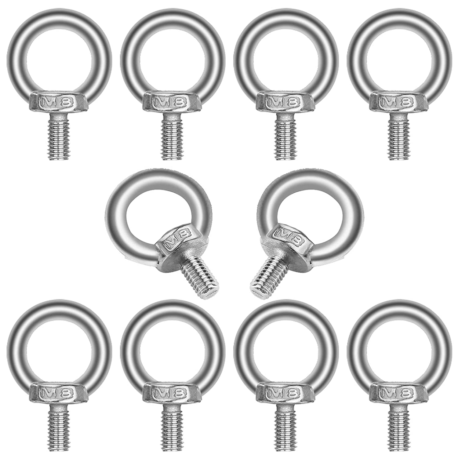 Viti Fissaggio Guide VW T5 T6 - Set 4 Pezzi M8x50mm Per Accessori Interni