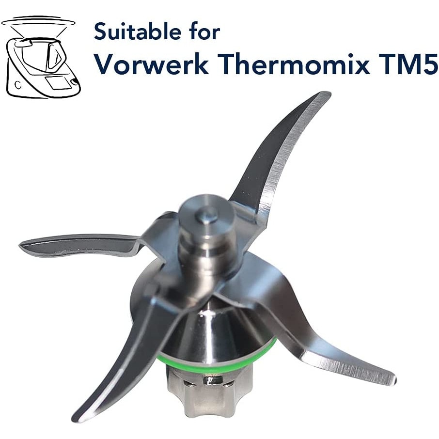 Lama di ricambio compatibile con Vorwerk Thermomix TM5 e TM6, lama di