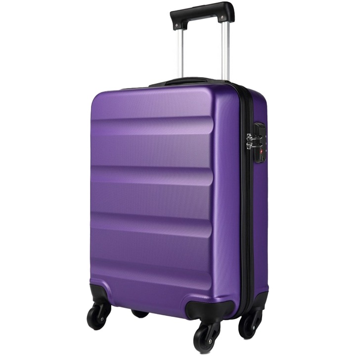 Valiza KONO 19 inch, lacat TSA, impermiabila, design orizontal, K1991-1LPE-19 Mov
