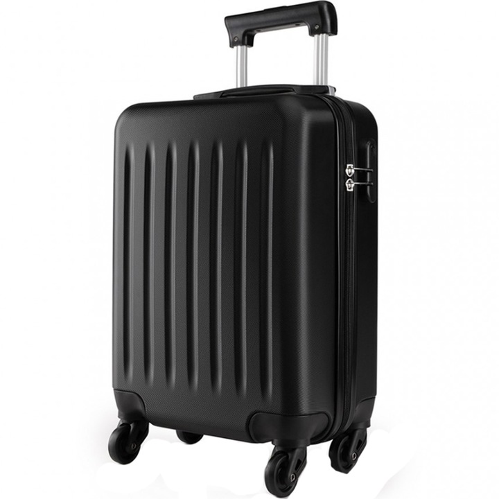 Valiza pentru calatorie, carcasa dura de 19 inch, KONO K1872LBK-19 Negru
