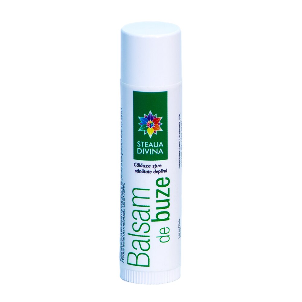 Balsam de buze cu catina, 4,5gr, Steaua Divina
