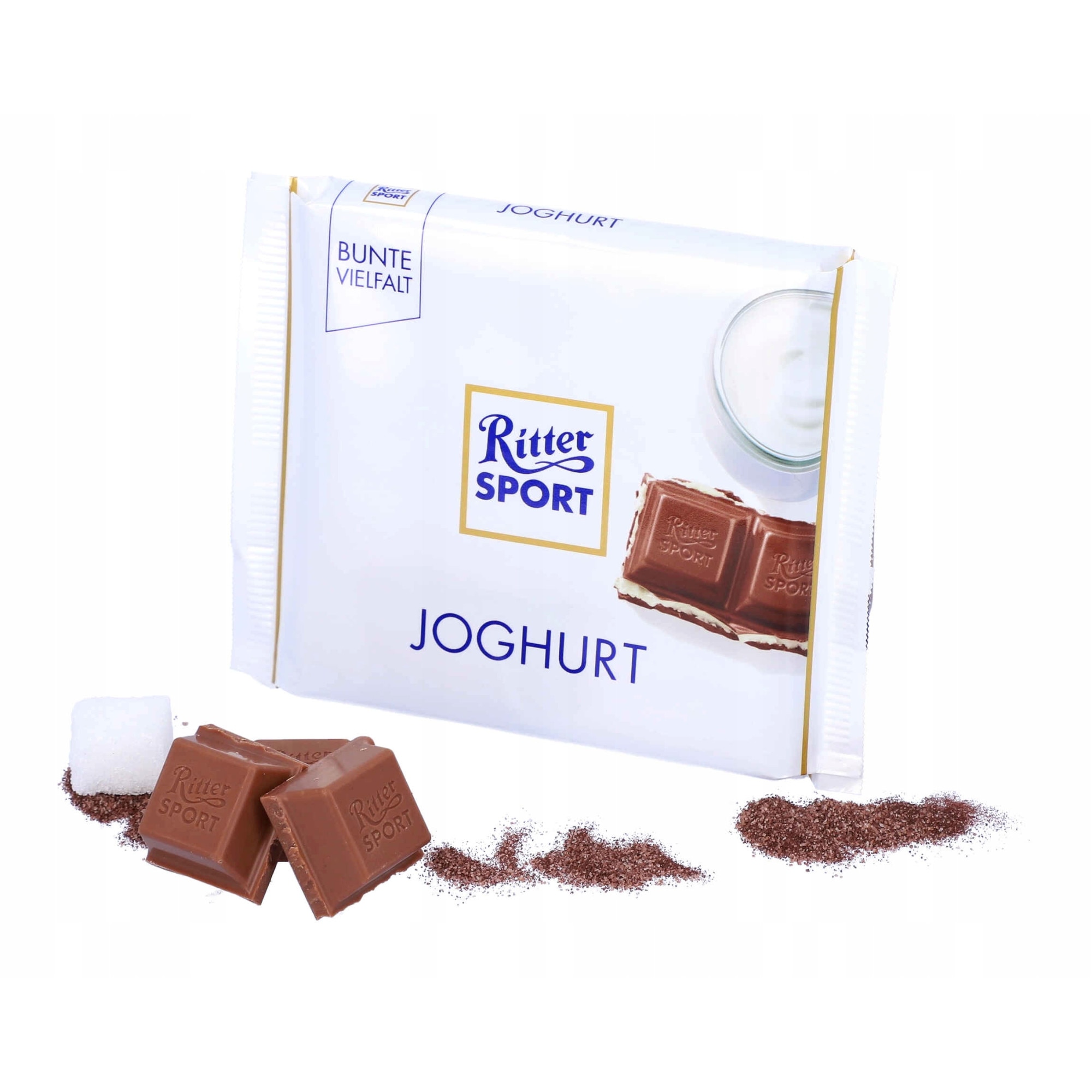 Pachet 5 x Ciocolata cu iaurt, Ritter Sport, 100 g - eMAG.ro