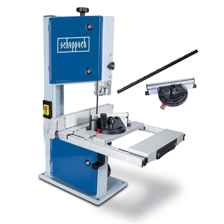 Банциг за дърво Scheppach, HBS261, 1790 мм, 500 W, Многоцветен