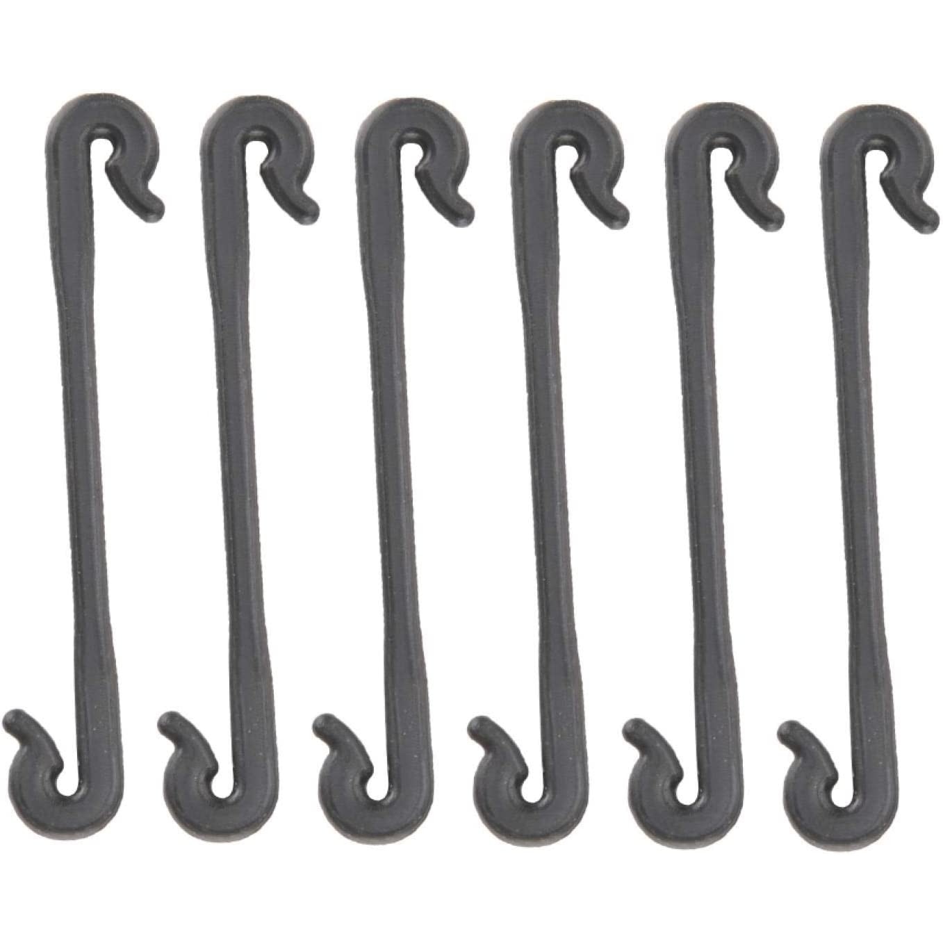 Cleme pentru plante, De fixare a vitei de vie, 100 buc, Plastic, Negru ...