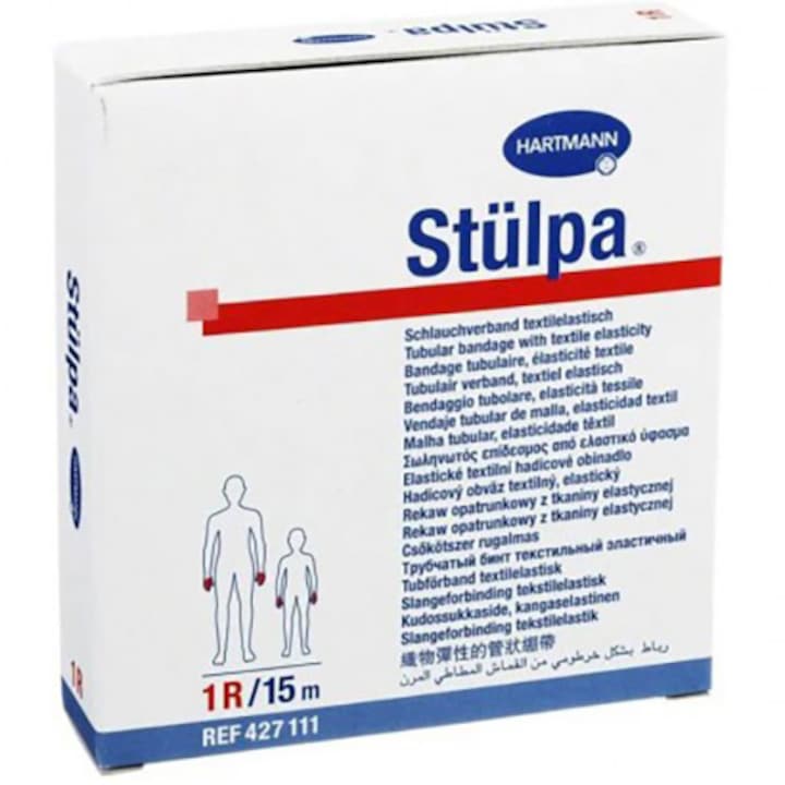 Тубуларна превръзка Hartmann, Stülpa 1R, 2,5 см x 15 м