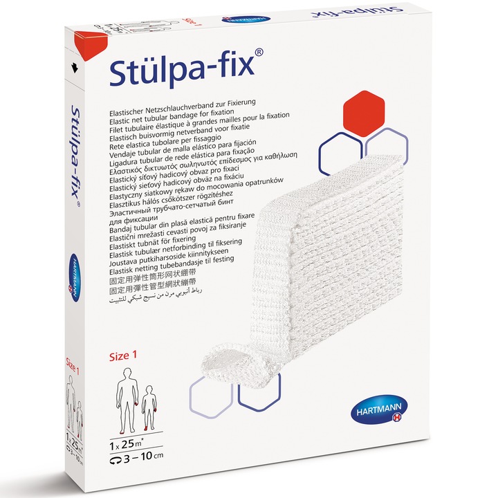 Тръбна превръзка Hartmann, Stulpa-fix, размер 1, 25м