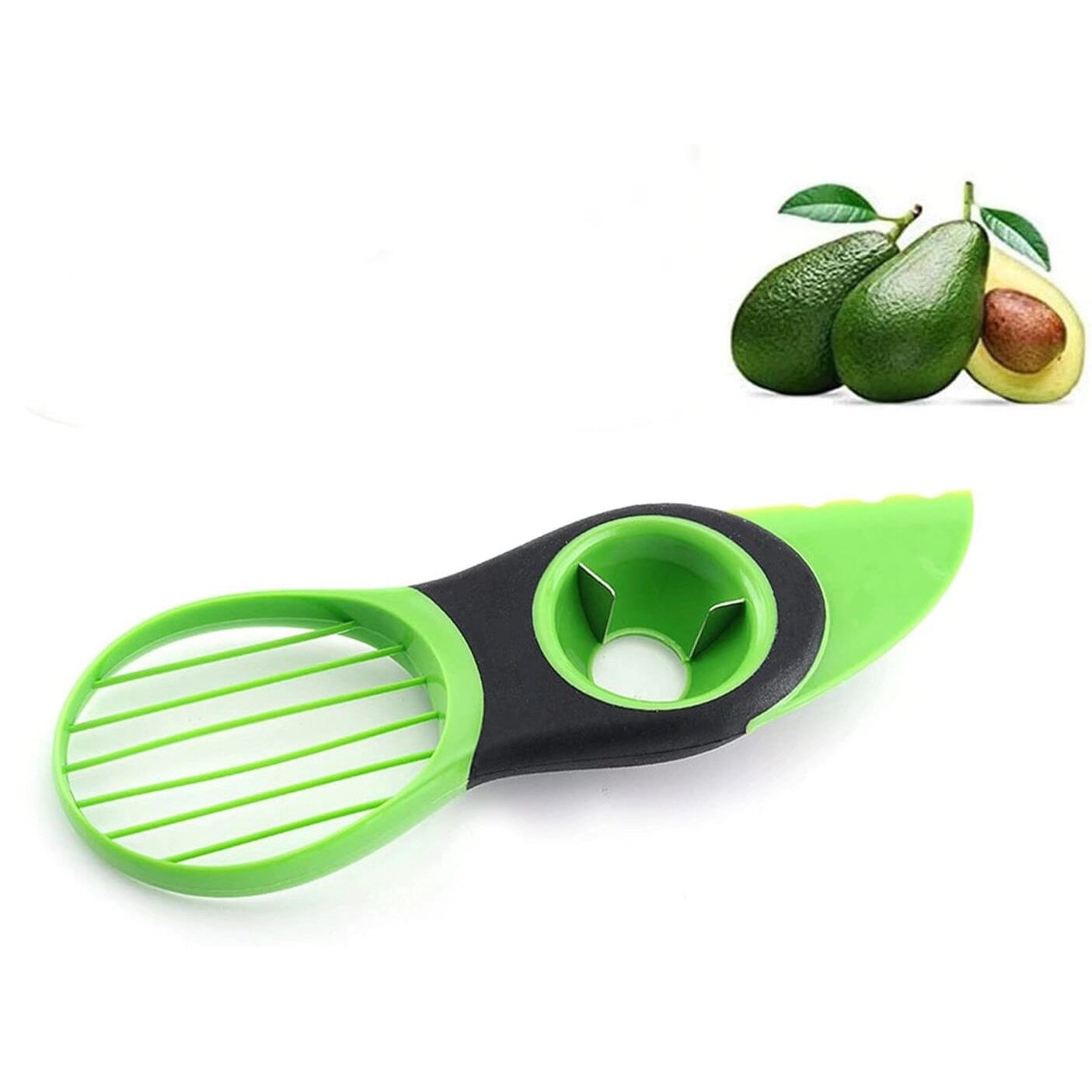 Plastic avocado slicer Misty 19.5cm by NAVA