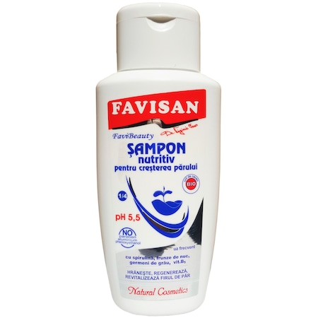 Sampon nutritiv pentru cresterea parului FaviBeauty, 200ml, Laboratoarele Favisan