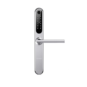 Smart Lock Door, Maner Inteligent pentru usi din PVC Aluminiu, argintiu