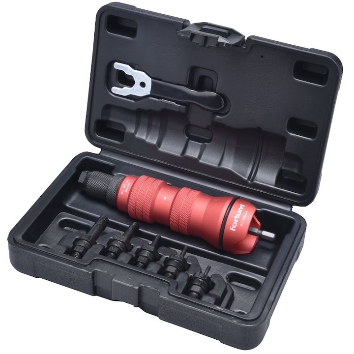 Adaptor pentru nituit, Fortum, M3-M8, CrMoV